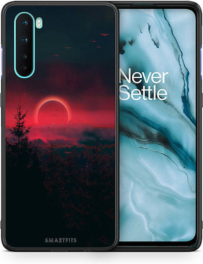 Smartfits Tropic Sunset Silikon-Backcover Mehrfarbig (OnePlus Nord)