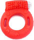 Kinksters Vibrating Cock Ring Schwanz Rot