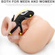 Kinksters Vibrating Cock Ring Schwanz Silikon Schwarz
