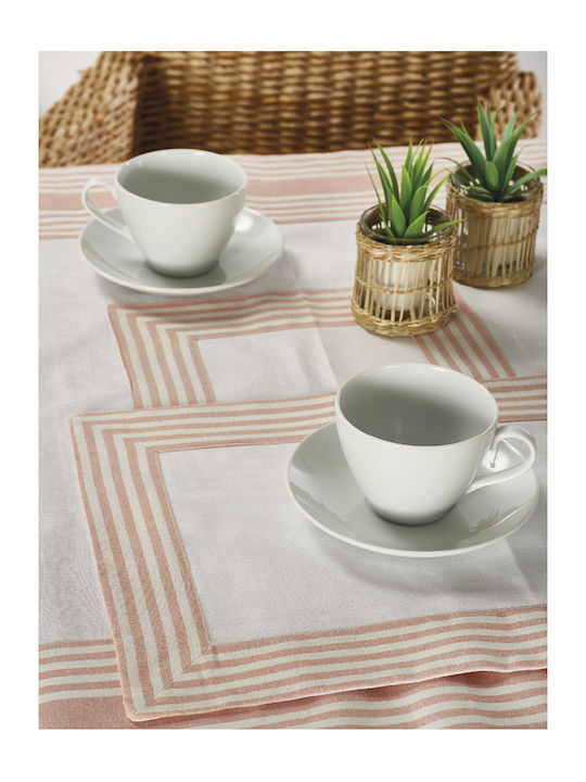 Whitegg Z128 Cotton Tablecloth Beige 180x220cm