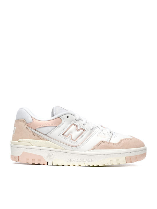 New Balance 550 Γυναικεία Sneakers Λευκά