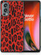 Smartfits Animal Back Cover Πλαστικό Κόκκινο (OnePlus Nord 2)