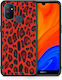Smartfits Animal Umschlag Rückseite Kunststoff Rot (OnePlus Nord N100) A00_SM1-ON-NORDN100_ANIMALREDLEOPARD_RO1
