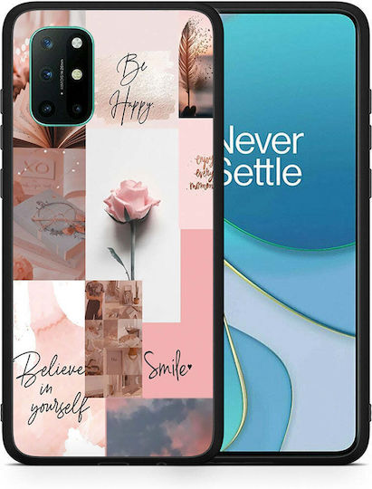 Smartfits Aesthetic Collage Back Cover Σιλικόνης Πολύχρωμο (OnePlus 8T)
