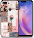 Smartfits Aesthetic Collage Back Cover Silicone Multicolour (Xiaomi Mi 8 Lite) 7465637609627_42717196583067