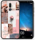Smartfits Aesthetic Collage Задна корица Силикон Многоцветен (Huawei Mate 10 Lite) 7465640788123_42717209526427