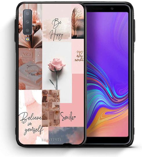 Smartfits Aesthetic Collage Задна корица Силикон Многоцветен (Galaxy A7 2018) 7465639084187_42717204086939