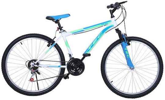 TEC Titan 26" Λευκό Mountain Bike με 21 Ταχύτητες
