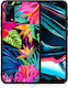 Smartfits Tropical Flowers Back Cover Πλαστικό Πολύχρωμο (Realme 7 Pro)