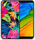 Smartfits Tropical Flowers Back Cover Plastic Multicolor (Redmi 5 Plus) 7374596079771_42421302100123