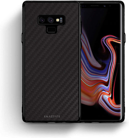 Smartfits Carbon Задна корица Пластмаса / Силикон Черен (Galaxy Note 9) 7522629222555_42927935226011