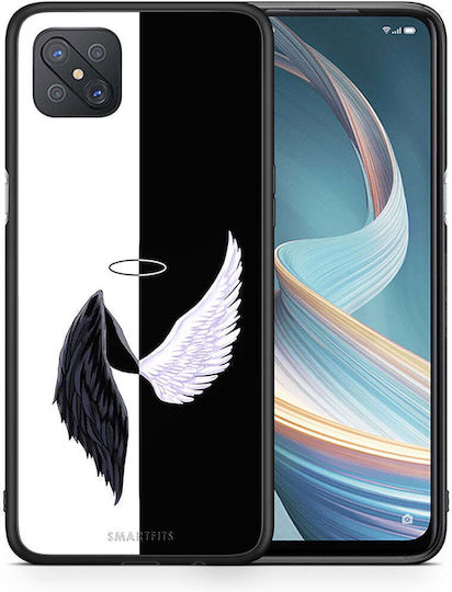 Smartfits Angels Demons Back Cover Πλαστικό / Σιλικόνης Πολύχρωμο (Oppo Reno4 Z)