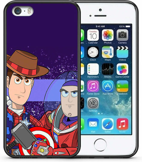 Smartfits Infinity Story Plastic Multicolour Back Cover (iPhone 5/5s/SE)