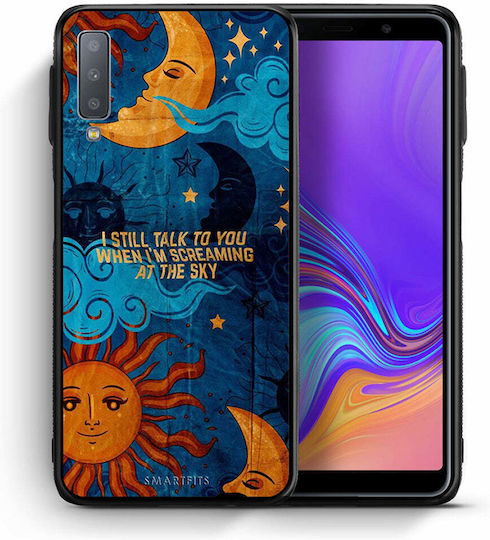 Smartfits Screaming Umschlag Rückseite Kunststoff Mehrfarbig (Galaxy A7 2018) A00_SM1-SA-A718_SCREAMINGSKY_RO1