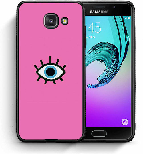 Smartfits Eye Back Cover Plastic Pink (Galaxy A5 2017)