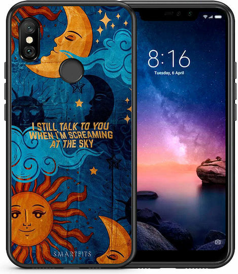 Smartfits Screaming Back Cover Πλαστικό Πολύχρωμο (Redmi Note 6 Pro)