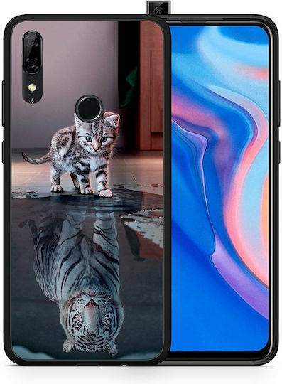 Smartfits Cute Tiger Back Cover Πλαστικό Πολύχρωμο (Huawei P Smart Z)