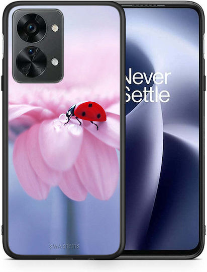 Smartfits Husă Spate Ladybug Flower Din Plastic / Silicon Multicoloră (OnePlus Nord 2T)