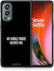 Smartfits Salute Back Cover Plastic Negru (OnePlus Nord 2)