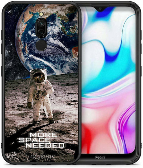 Smartfits More Space Back Cover Πλαστικό Πολύχρωμο (Redmi 8)