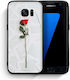 Smartfits Rose Задна корица Силикон Бял (Galaxy S7 Edge) 7376609607835_42428468592795
