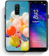 Smartfits Baloane Colorate Back Cover din Plastic Multicolor (Galaxy A6+ 2018)