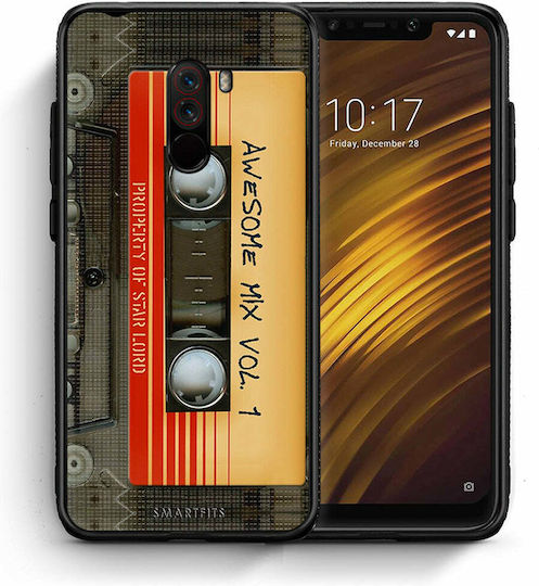 Smartfits Awesome Mix Umschlag Rückseite Kunststoff Mehrfarbig (Pocophone F1)