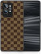 Smartfits Designer Glamour Back Cover Πλαστικό Καφέ (Realme GT Neo 2 / Realme GT Neo 3T 5G)