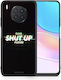 Smartfits OMG ShutUp Husă Spate din Plastic / Silicon Negru (Huawei Nova 8i / Honor 50 Lite)