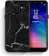 Smartfits Back Cover Πλαστικό / Σιλικόνης Μαύρο (Galaxy A6+ 2018)