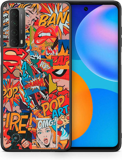 Smartfits OMG Umschlag Rückseite Kunststoff Mehrfarbig (Huawei P Smart 2021)