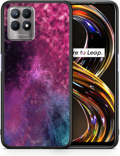 Smartfits Galactic Aurora Back Cover Plastic Multicolor (Realme 8i)