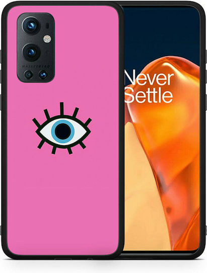 Smartfits Eye Back Cover Πλαστικό Ροζ (OnePlus 9 Pro)