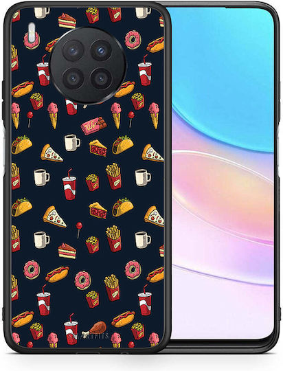 Smartfits Random Hungry Husa Spate din Plastic / Silicon Multicolor (Huawei Nova 8i / Honor 50 Lite)