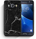 Smartfits Back Cover Πλαστικό / Σιλικόνης Μαύρο (Galaxy J7 2016)