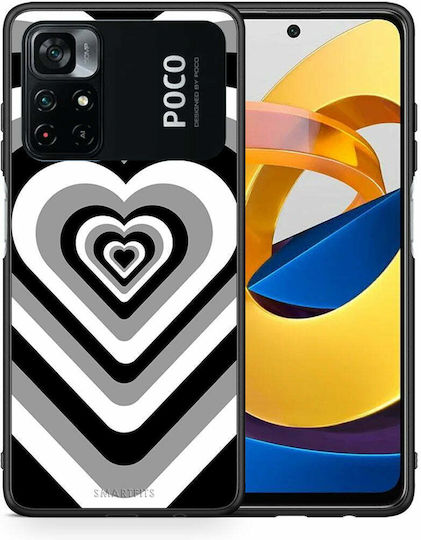 Smartfits Hearts Задна корица Пластмаса Многоцветен (Poco M4 Pro) 7381521432731_42445353517211