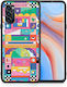 Smartfits Back Cover Πλαστικό / Σιλικόνης Πολύχρωμο (OnePlus Nord N100)