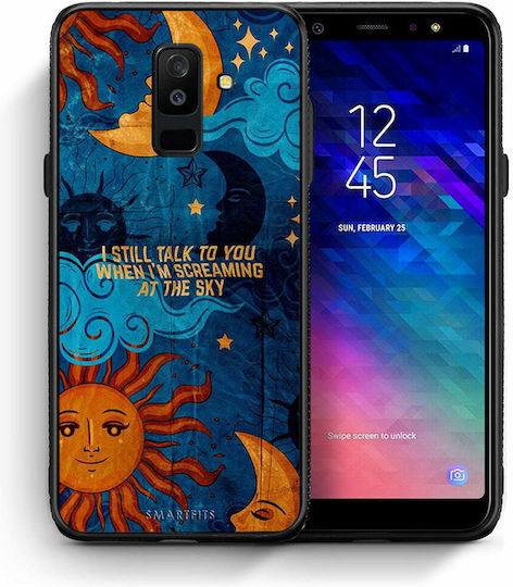 Smartfits Screaming Back Cover Πλαστικό Πολύχρωμο (Galaxy A6+ 2018)