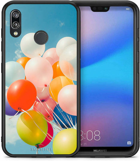 Smartfits Colorful Balloons Back Cover Πλαστικό Πολύχρωμο (Huawei P20 Lite)