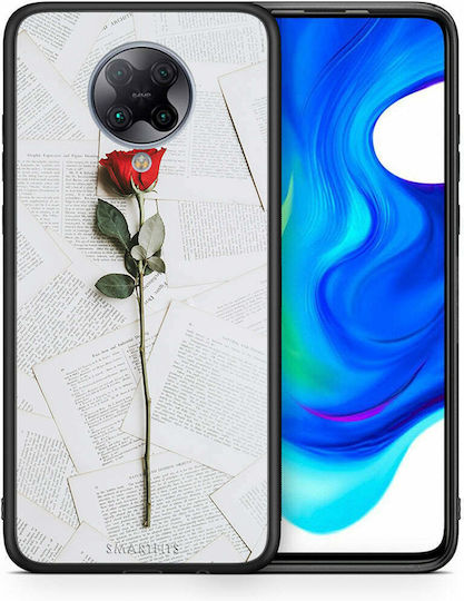 Smartfits Rose Umschlag Rückseite Silikon Weiß (Poco F2 Pro)