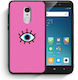Smartfits Eye Back Cover Πλαστικό Ροζ (Redmi Note 4)