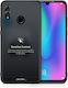 Smartfits Sensitive Content Back Cover Aus Kunststoff Schwarz (Honor 10 Lite)