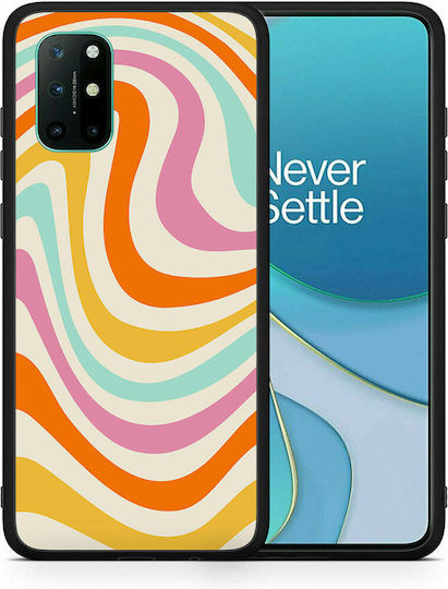 Smartfits Colourful Waves Back Cover Πλαστικό Πολύχρωμο (OnePlus 8T)