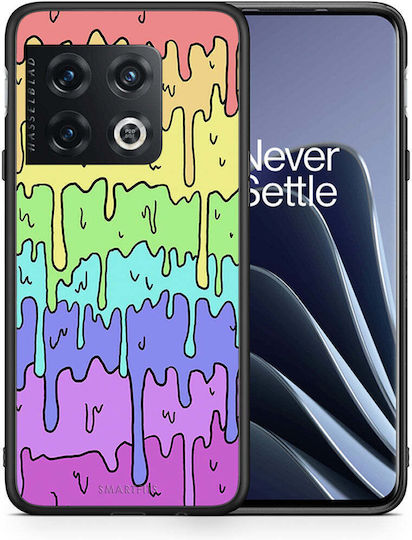 Smartfits Melting Rainbow Back Cover Plastic / Silicon Multicolor (OnePlus 10 Pro) 7522256879771_42926380646555