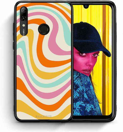 Smartfits Colourful Waves Back Cover Πλαστικό Πολύχρωμο (Huawei P Smart)