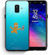Smartfits Chasing Money Backcover aus Kunststoff Mehrfarbig (Galaxy A6 2018)