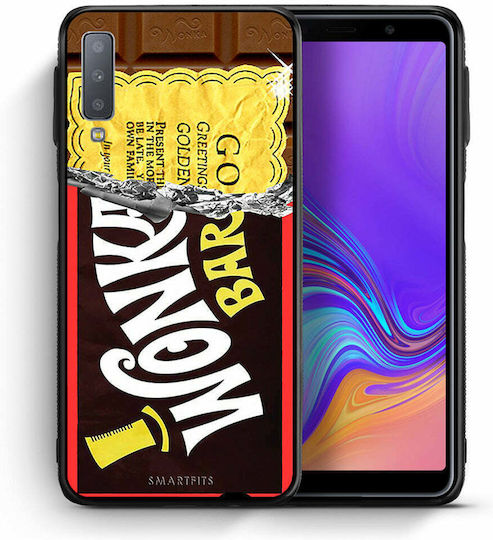 Smartfits Ticket Заден Калъф Пластмасов Многоцветен (Galaxy A7 2018)