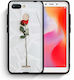 Smartfits Rose Back Cover Silicon Alb (Redmi 6)
