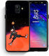 Smartfits Basketball Umschlag Rückseite Kunststoff Mehrfarbig (Galaxy A6 2018) A00_SM1-SA-A618_BASKETBALLHERO_RO1