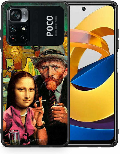 Smartfits Funny Art Back Cover Πλαστικό Πολύχρωμο (Poco M4 Pro)